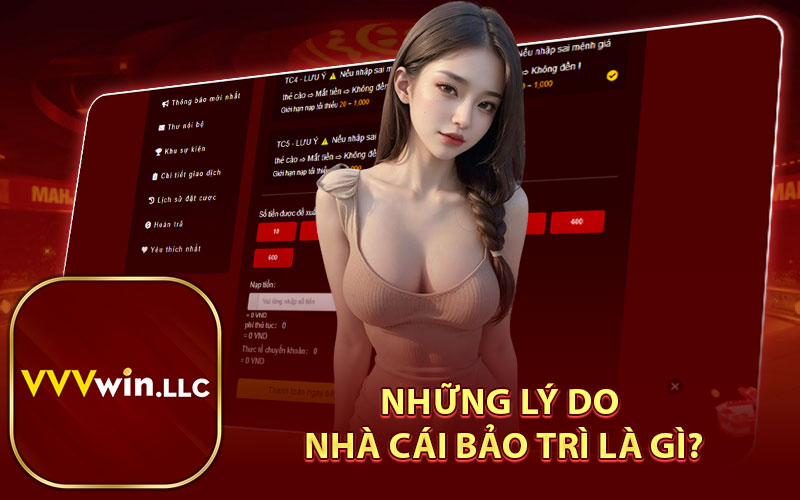 Những Lý Do Nhà Cái Bảo Trì Là Gì?